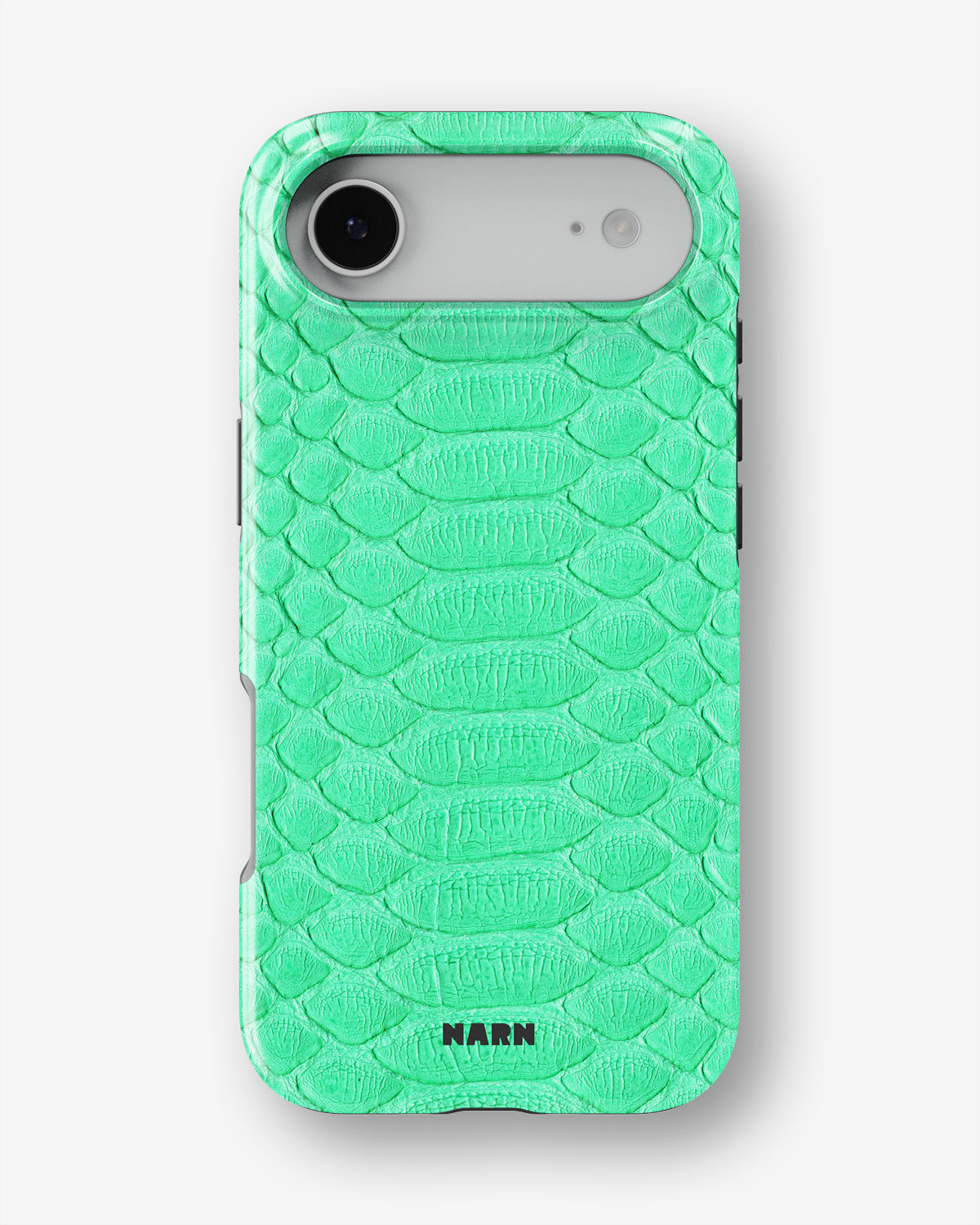 iPhone Air Tough Case – Turquoise Snake - View 1
