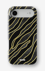 iPhone Air Tough Case – Golden Zebra - View 1