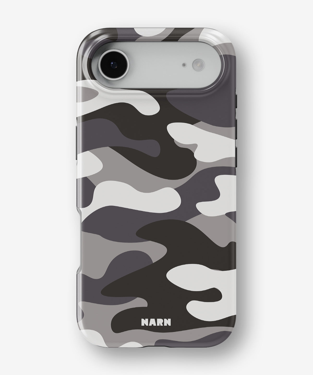 iPhone Air Tough Case – Grey Camo - View 1