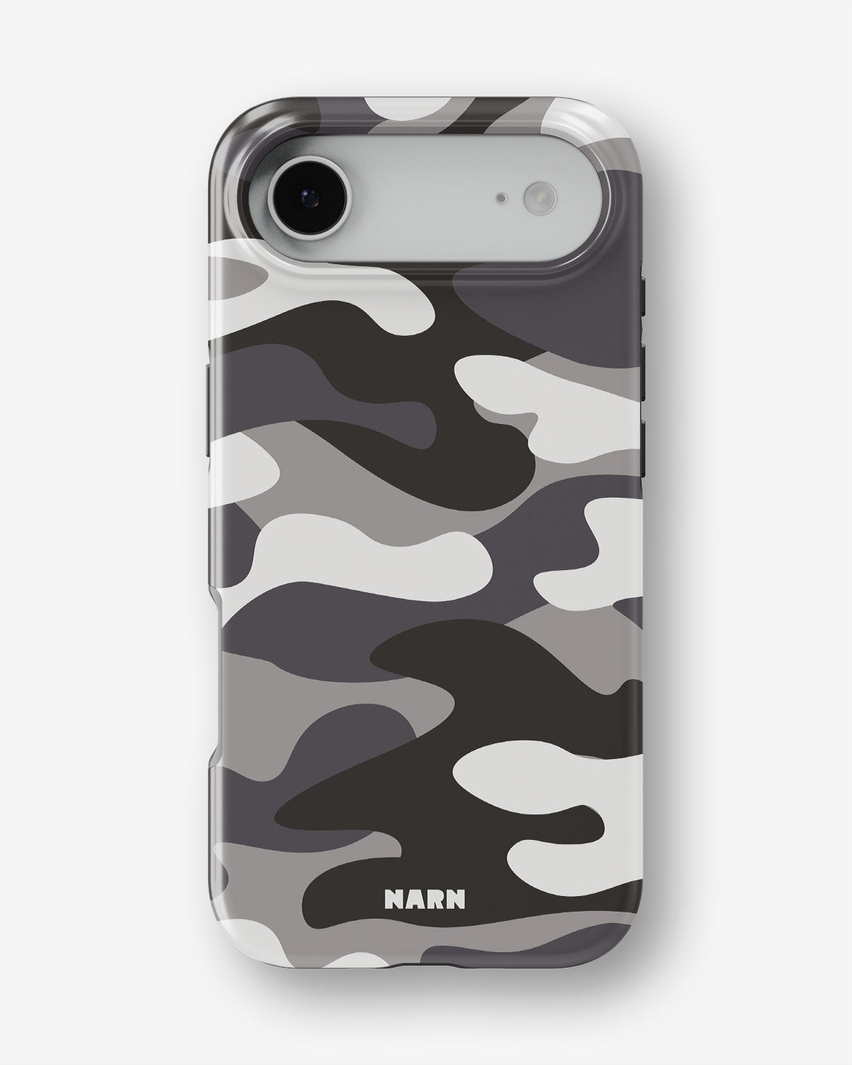 iPhone Air Tough Case – Grey Camo - View 1