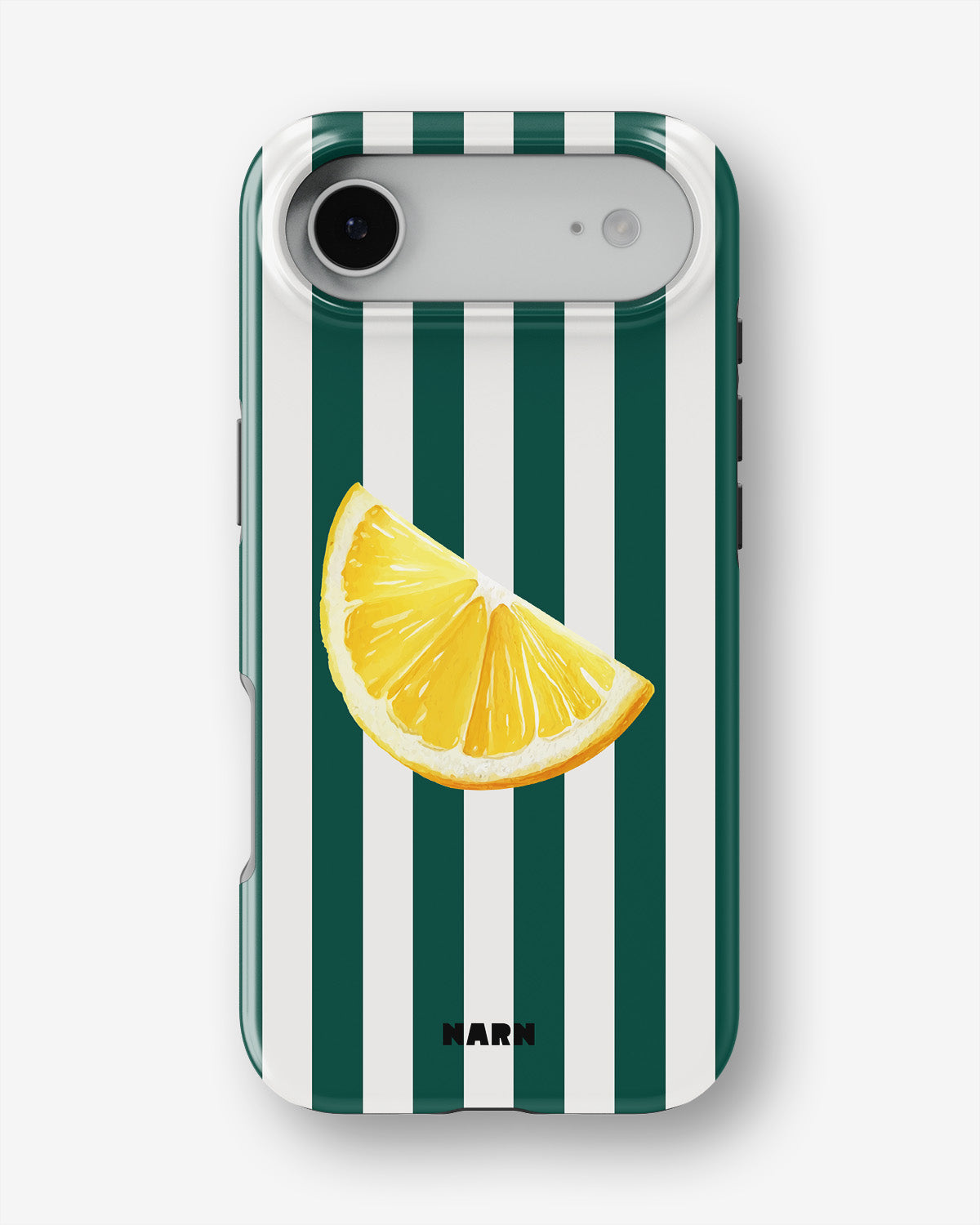 iPhone Air Tough Case – Lemon Stripes - View 1