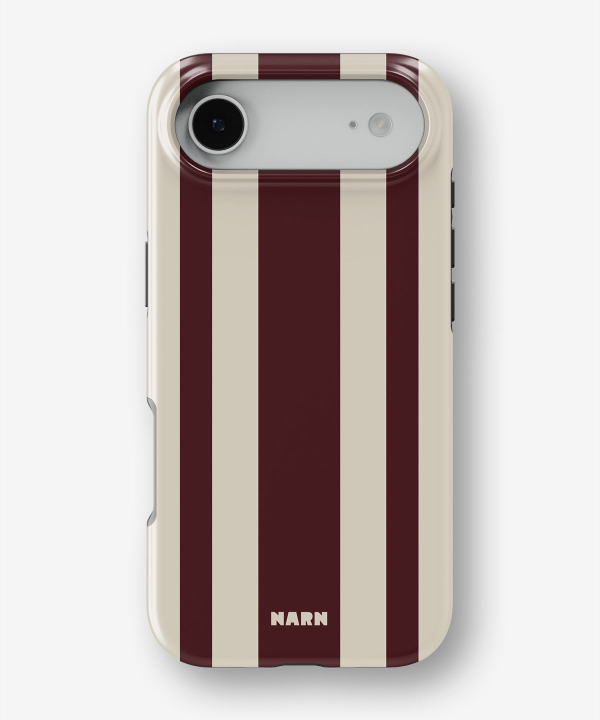 iPhone Air Tough Case – Bordeaux Stripe - View 1