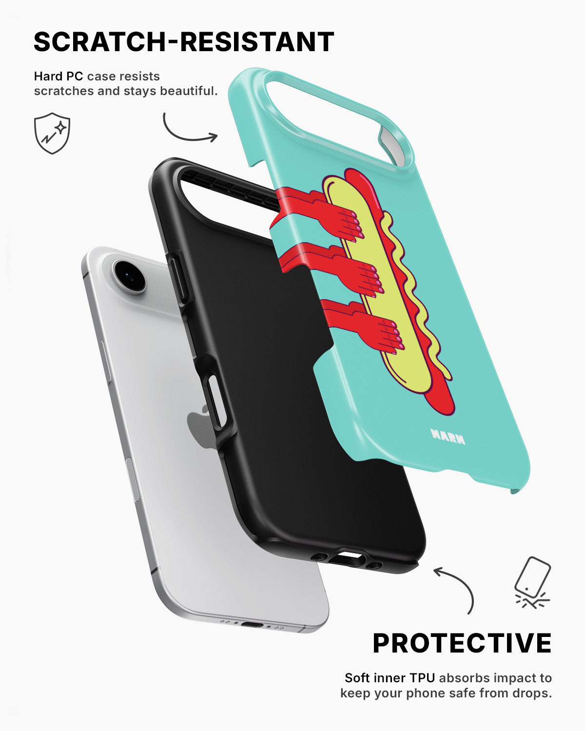 iPhone Air Tough Case – Hot Dog - View 2