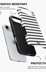 iPhone Air Tough Case – Black Stripes - View 2
