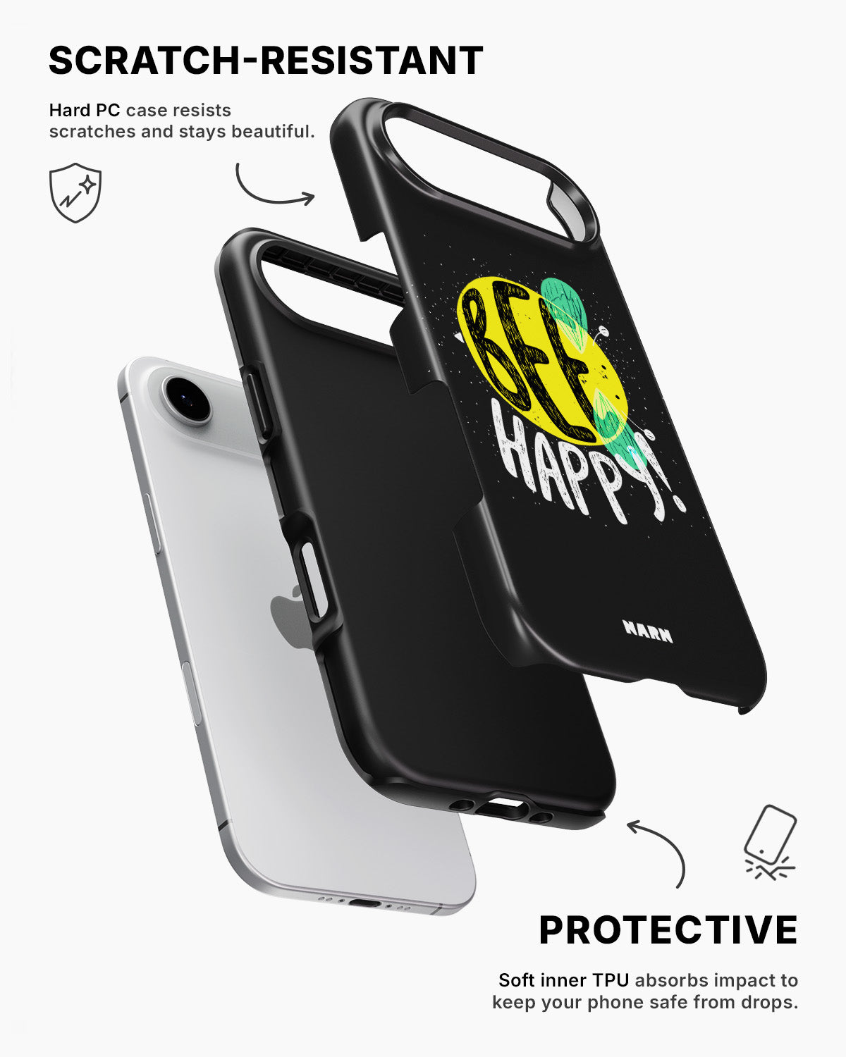 iPhone Air Tough Case – BEE Happy - View 2
