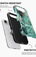 iPhone Air Tough Case – Green Marble - View 2