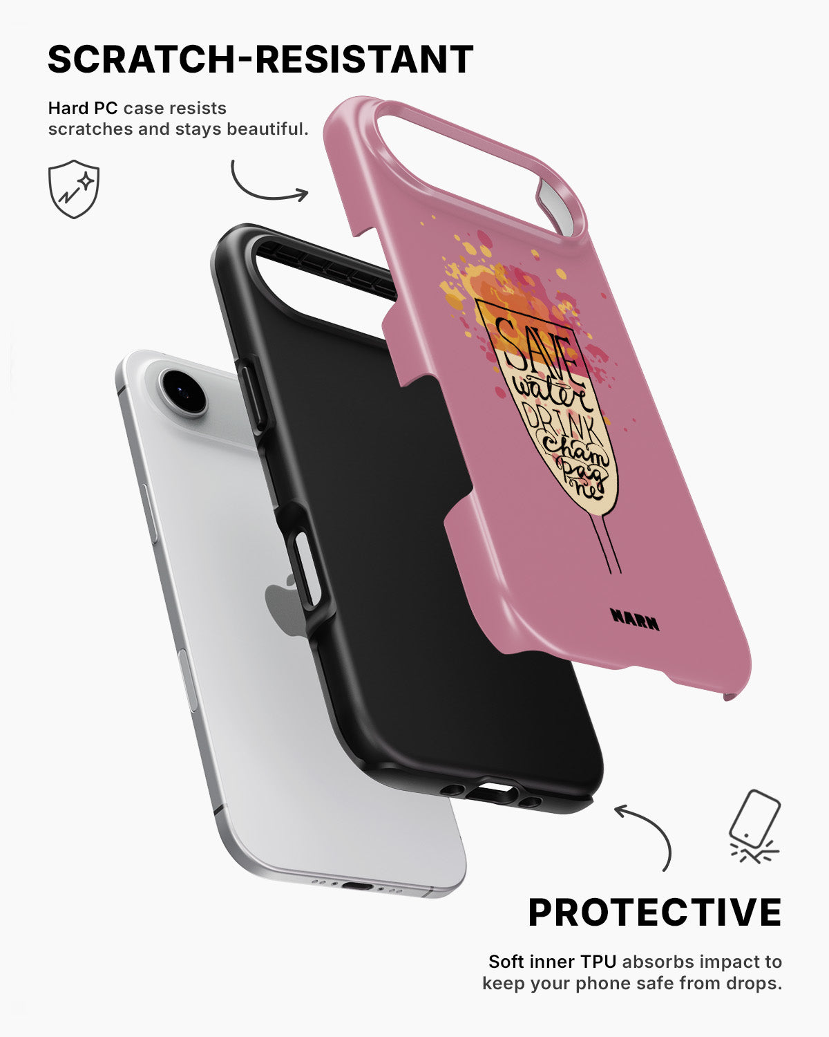 iPhone Air Tough Case – Champagne - View 2