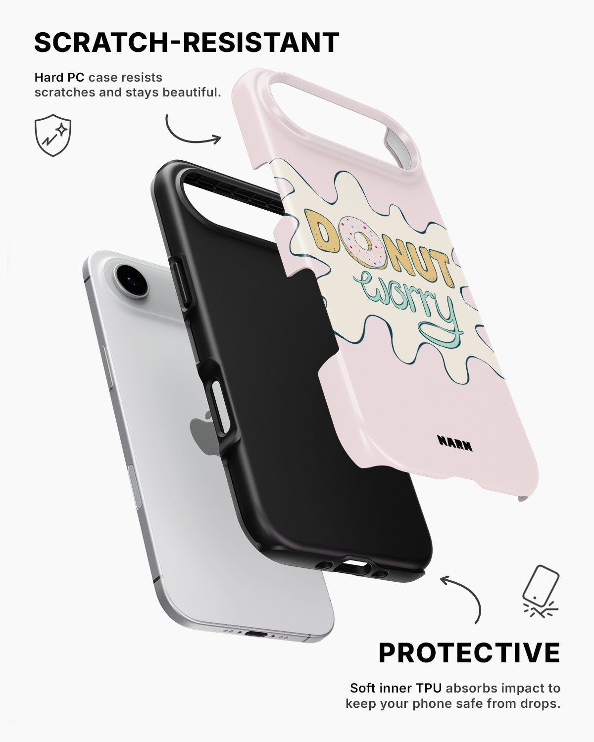iPhone Air Tough Case – Donut Worry - View 2