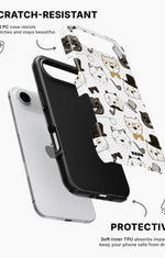 iPhone Air Tough Case – Cartoon Cats - View 2