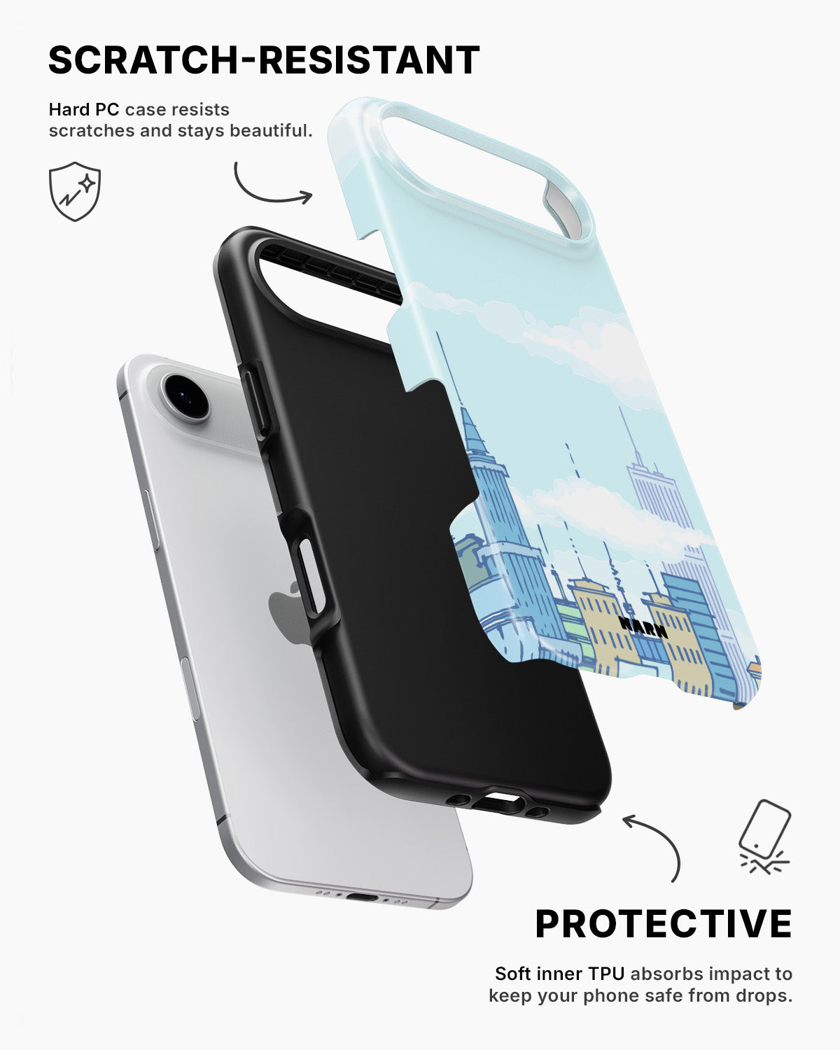 iPhone Air Tough Case – Skyline - View 2