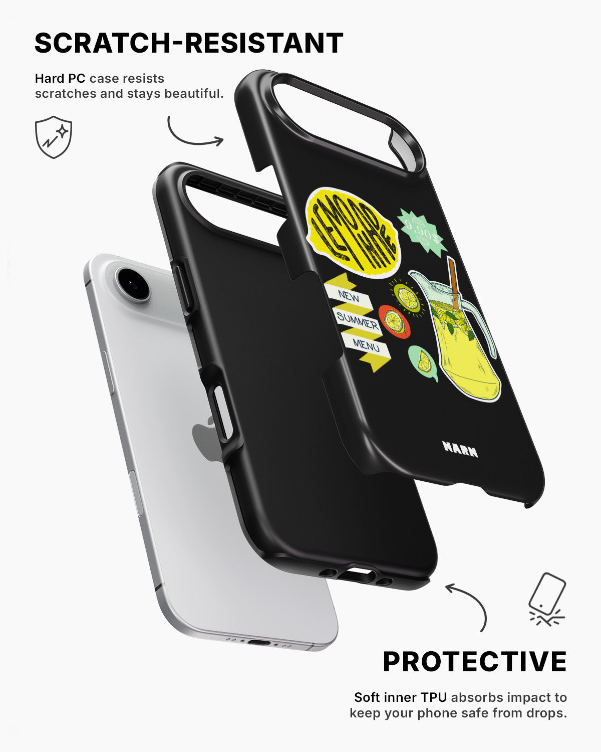 iPhone Air Tough Case – Lemon Summer - View 2