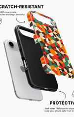 iPhone Air Tough Case – Retro Geometric - View 2