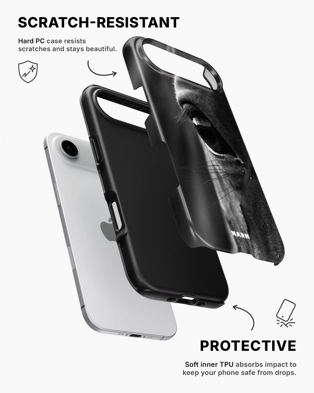 iPhone Air Tough Case – Horse Soul - View 2