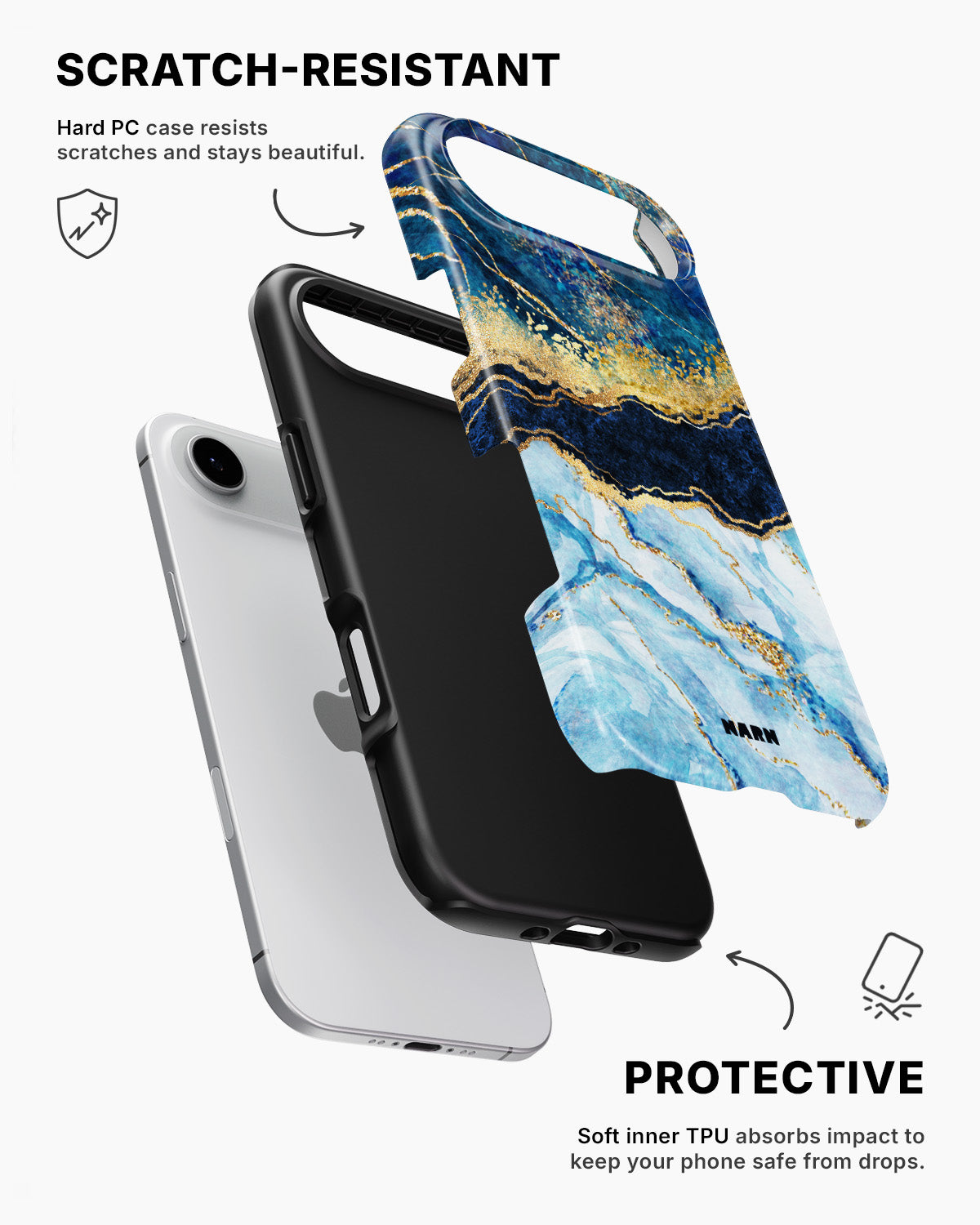 iPhone Air Tough Case – Blue Dream - View 2