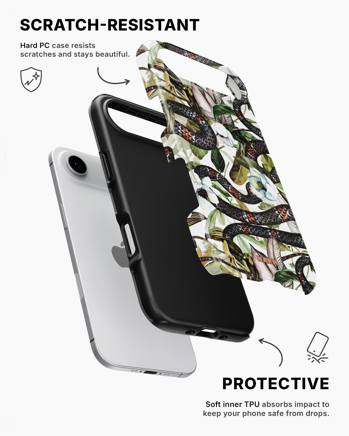 iPhone Air Tough Case – Jungle Snake - View 2