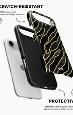 iPhone Air Tough Case – Golden Zebra - View 2