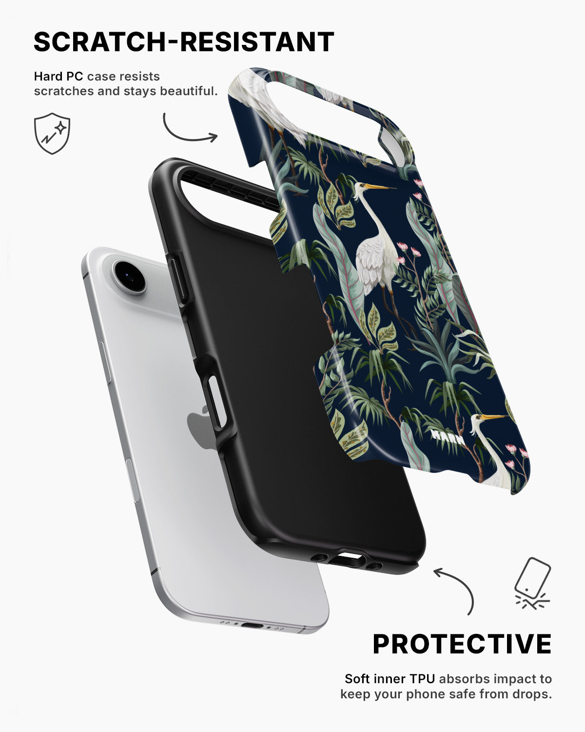 iPhone Air Tough Case – Royal Bird - View 2