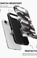 iPhone Air Tough Case – Grey Camo - View 2