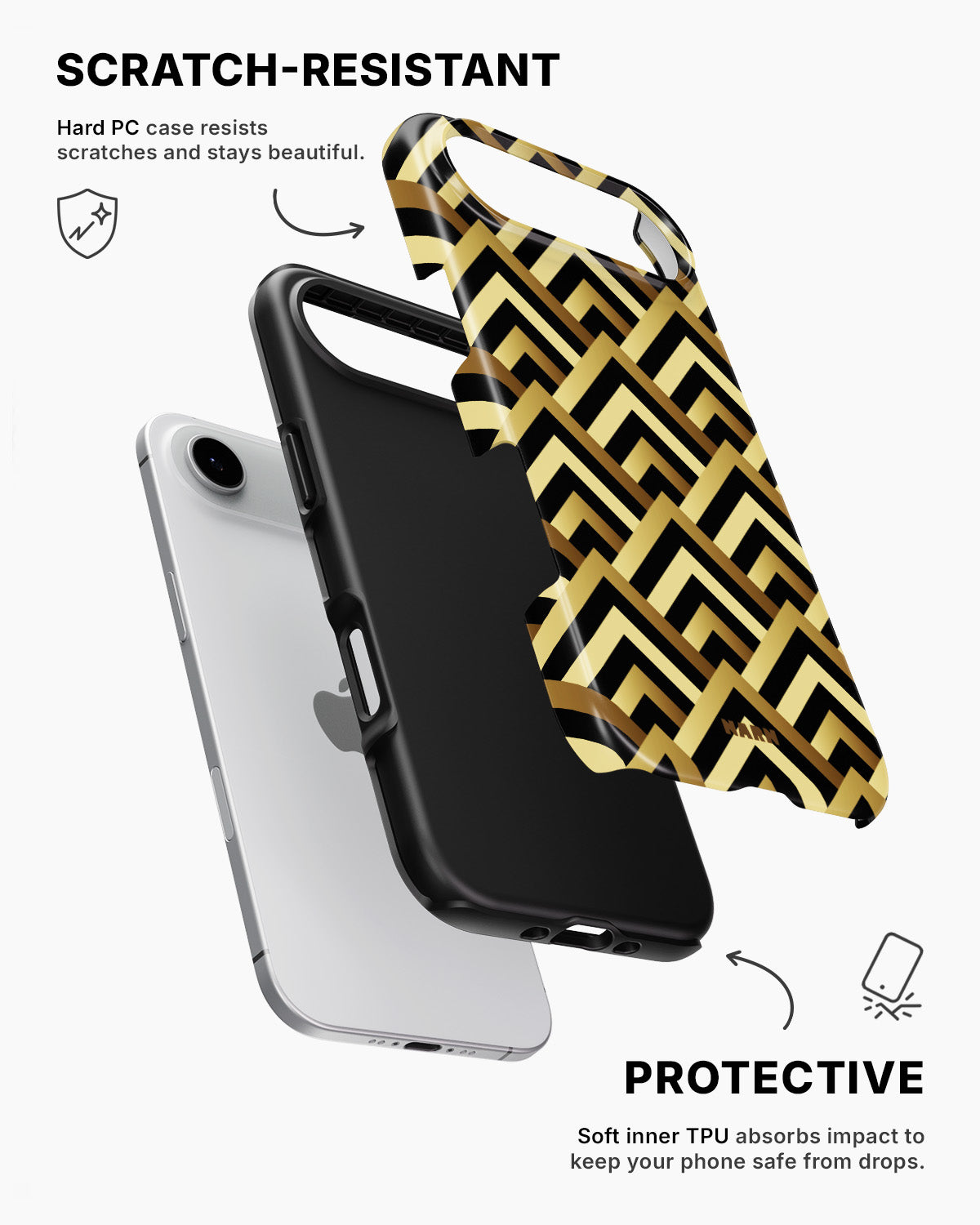 iPhone Air Tough Case – Goldline - View 2