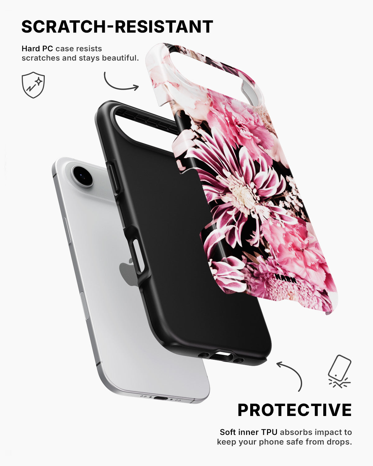 iPhone Air Tough Case – Soft Blossom - View 2