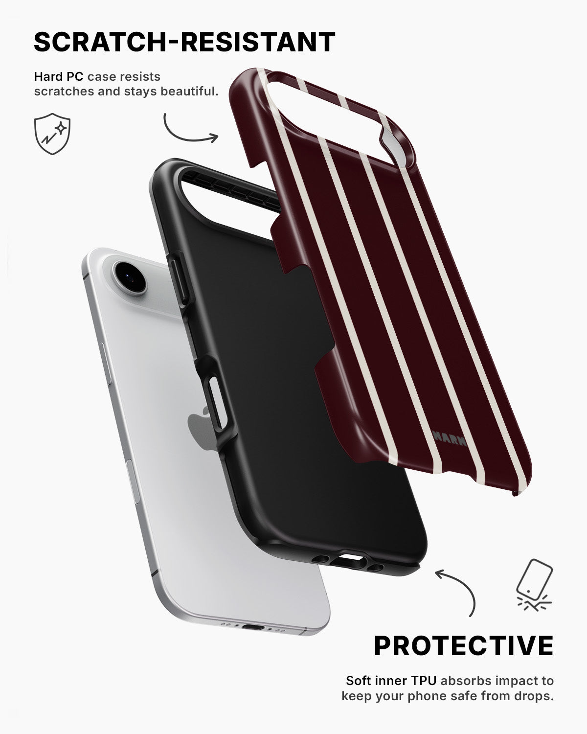 iPhone Air Tough Case – Rouge - View 2