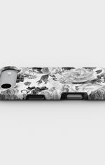 iPhone Air Tough Case – Black & White Bloom - View 3