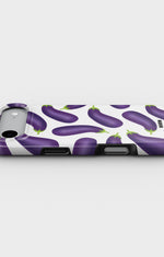 iPhone Air Tough Case – Eggplant Pattern - View 3