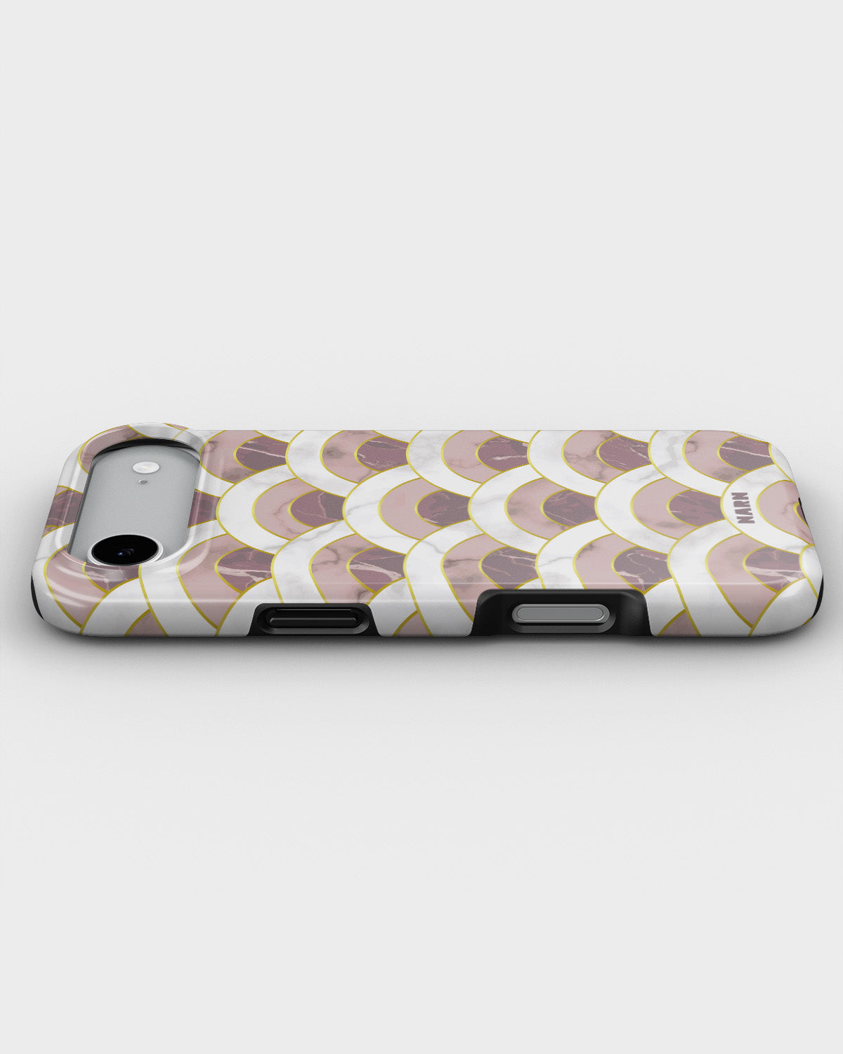 iPhone Air Tough Case – Pink Marble Waves - View 3