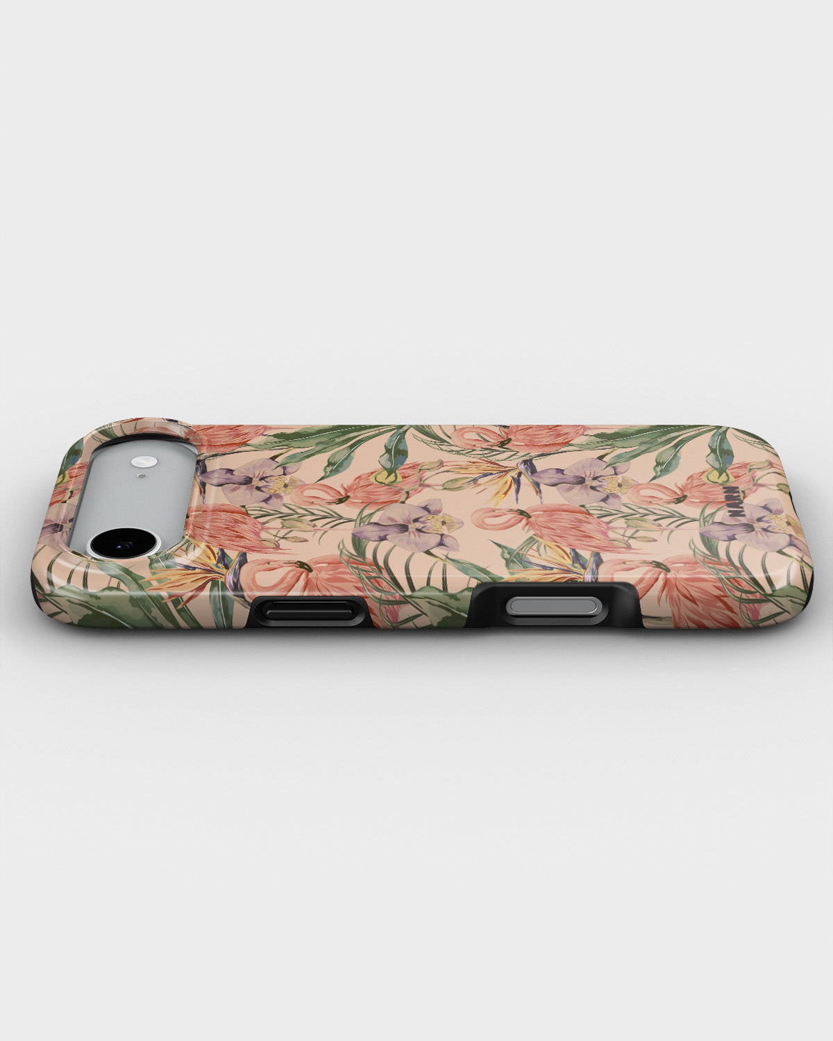 iPhone Air Tough Case – Flamingos & Flowers - View 3