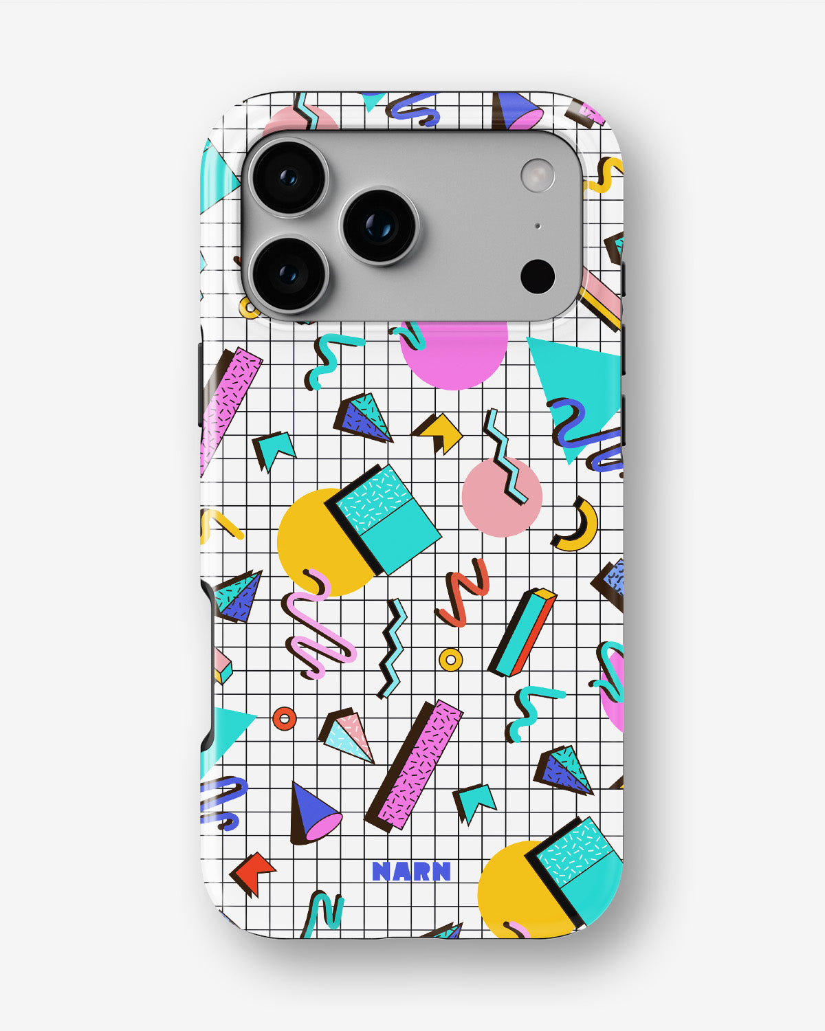 iPhone 17 Pro Tough Case – 80s Memphis - View 1