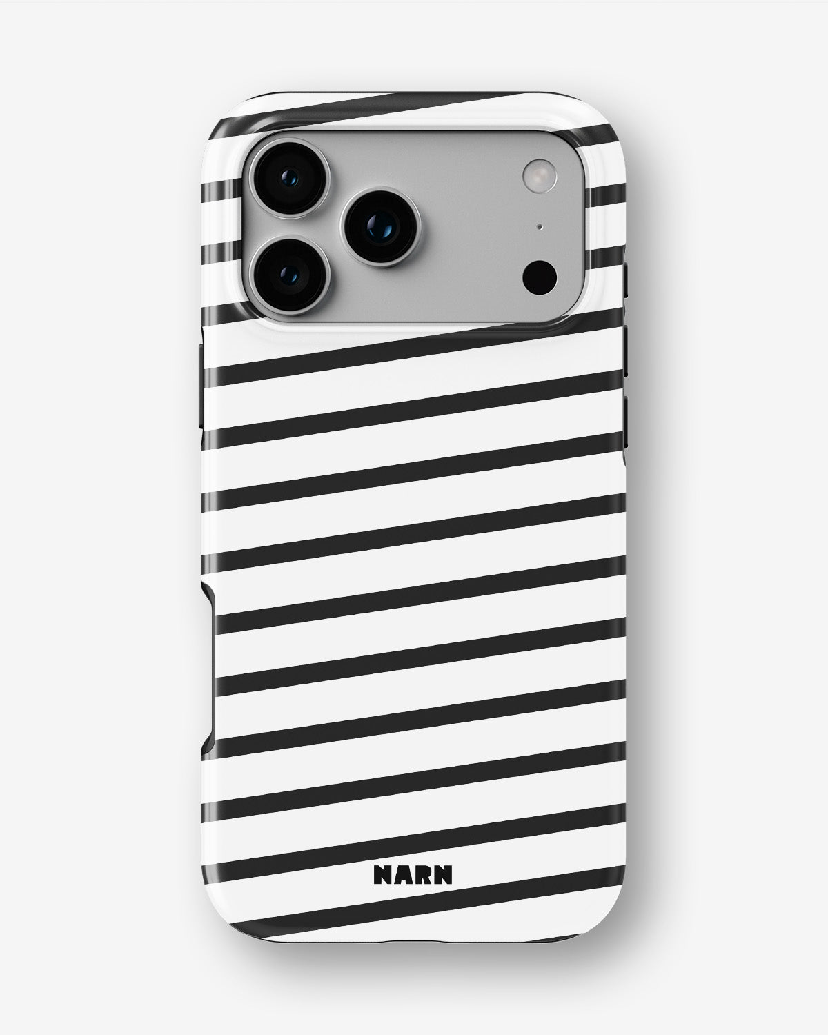 iPhone 17 Pro Tough Case – Black Stripes - View 1