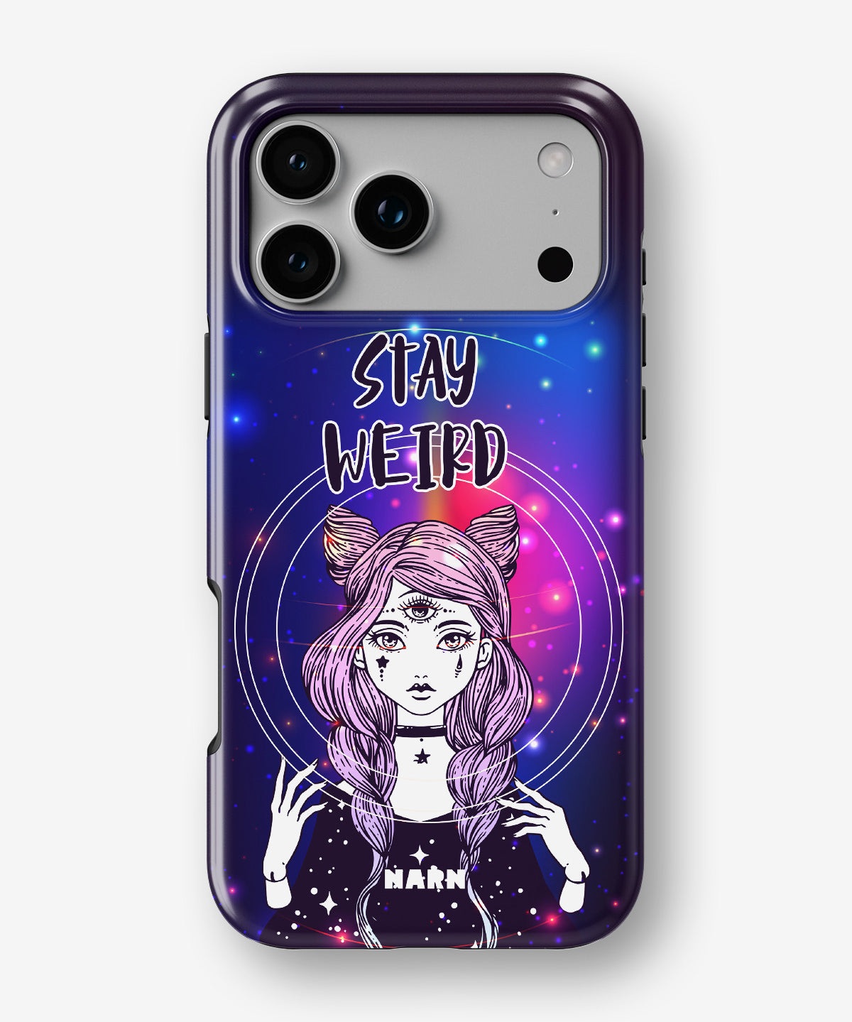 iPhone 17 Pro Tough Case – Galactic Weird - View 1