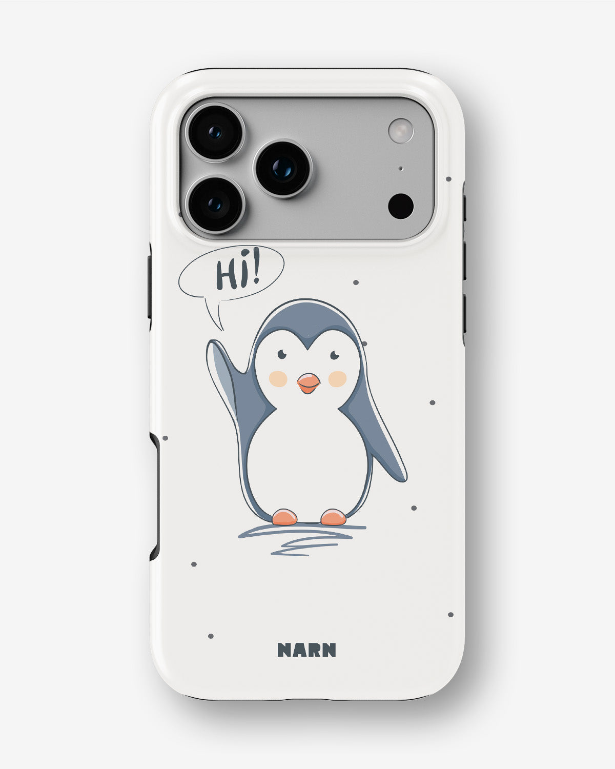 iPhone 17 Pro Tough Case – Cute Penguin - View 1