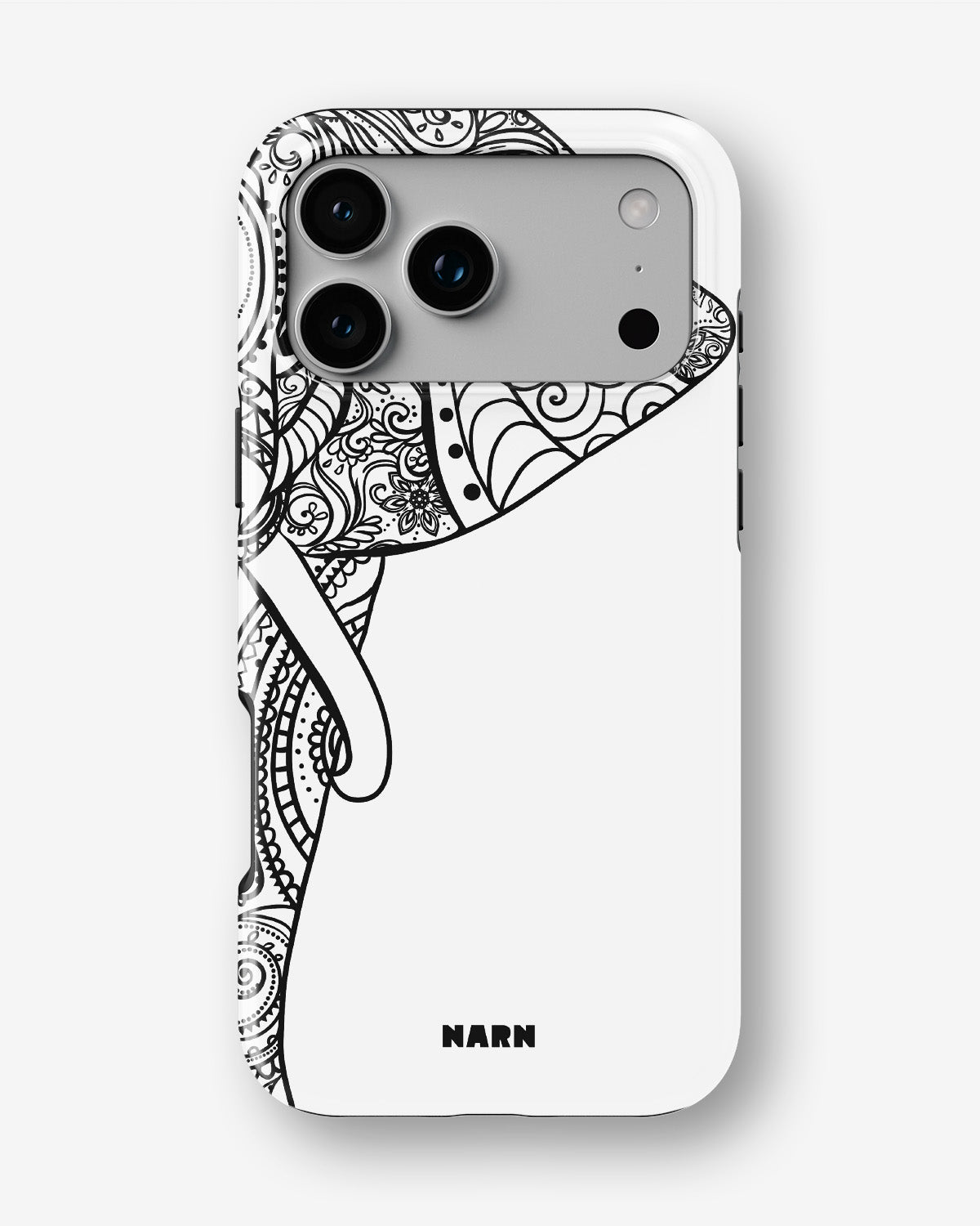 iPhone 17 Pro Tough Case – Mandala Elephant - View 1