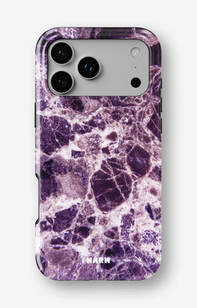 iPhone 17 Pro Tough Case – Purple Marble - View 1