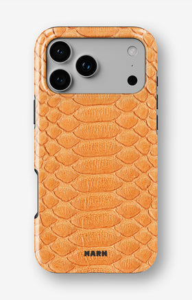 iPhone 17 Pro Tough Case – Orange Snake - View 1
