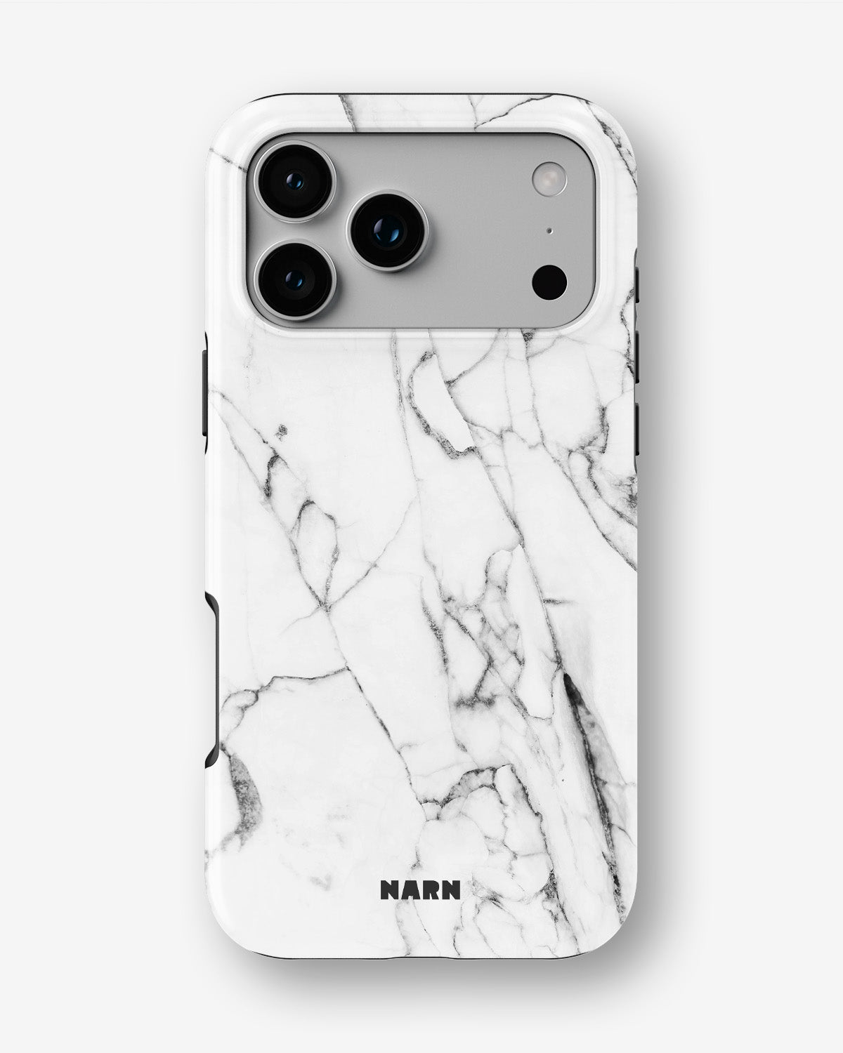 iPhone 17 Pro Tough Case – Milky Marble - View 1