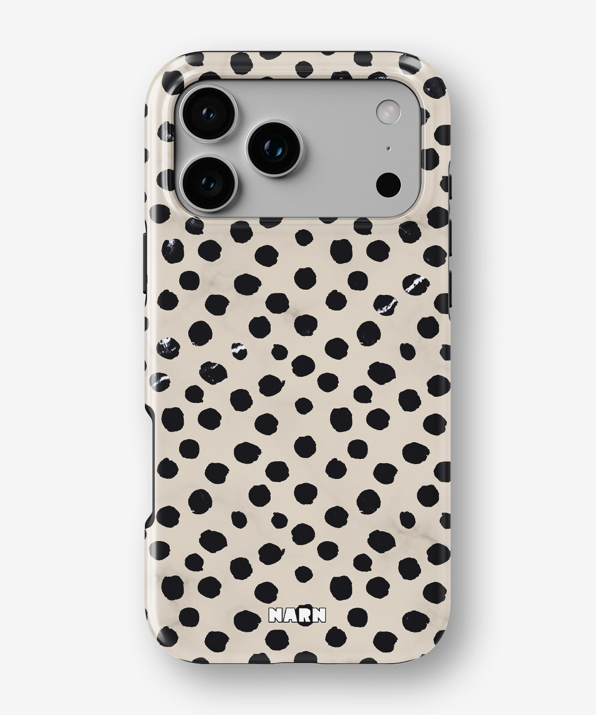 iPhone 17 Pro Tough Case – Marble Dots - View 1