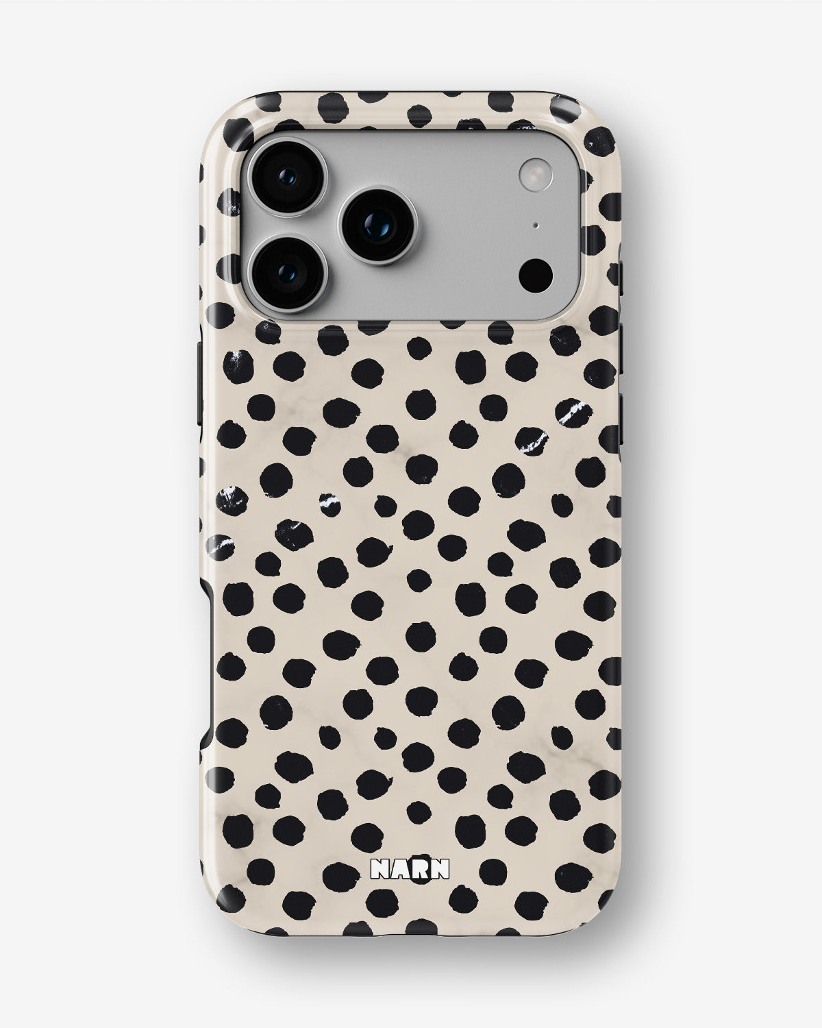 iPhone 17 Pro Tough Case – Marble Dots - View 1