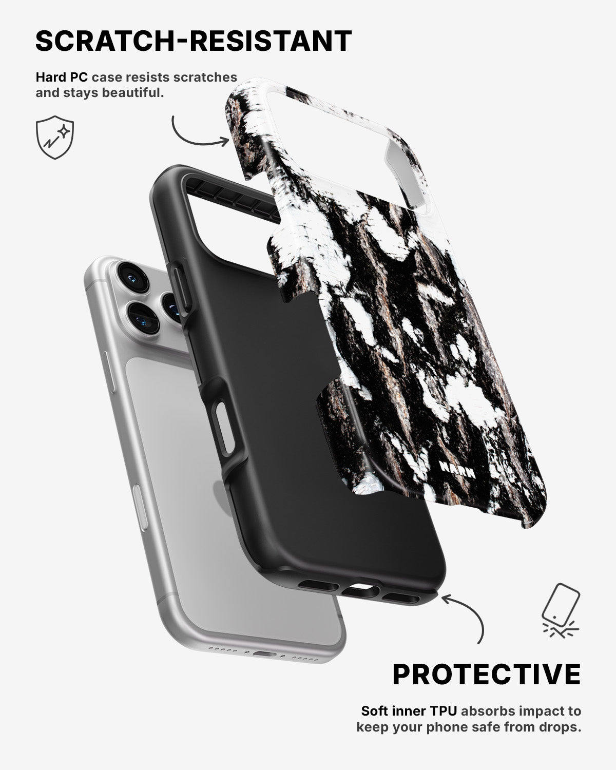 iPhone 17 Pro Tough Case – Birch - View 2
