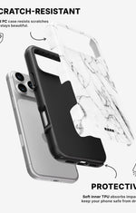 iPhone 17 Pro Tough Case – Milky Marble - View 2