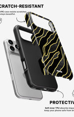 iPhone 17 Pro Tough Case – Golden Zebra - View 2