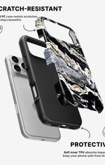 iPhone 17 Pro Tough Case – Dark Swirl - View 2