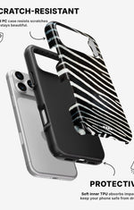 iPhone 17 Pro Tough Case – Zebra Stripe - View 2