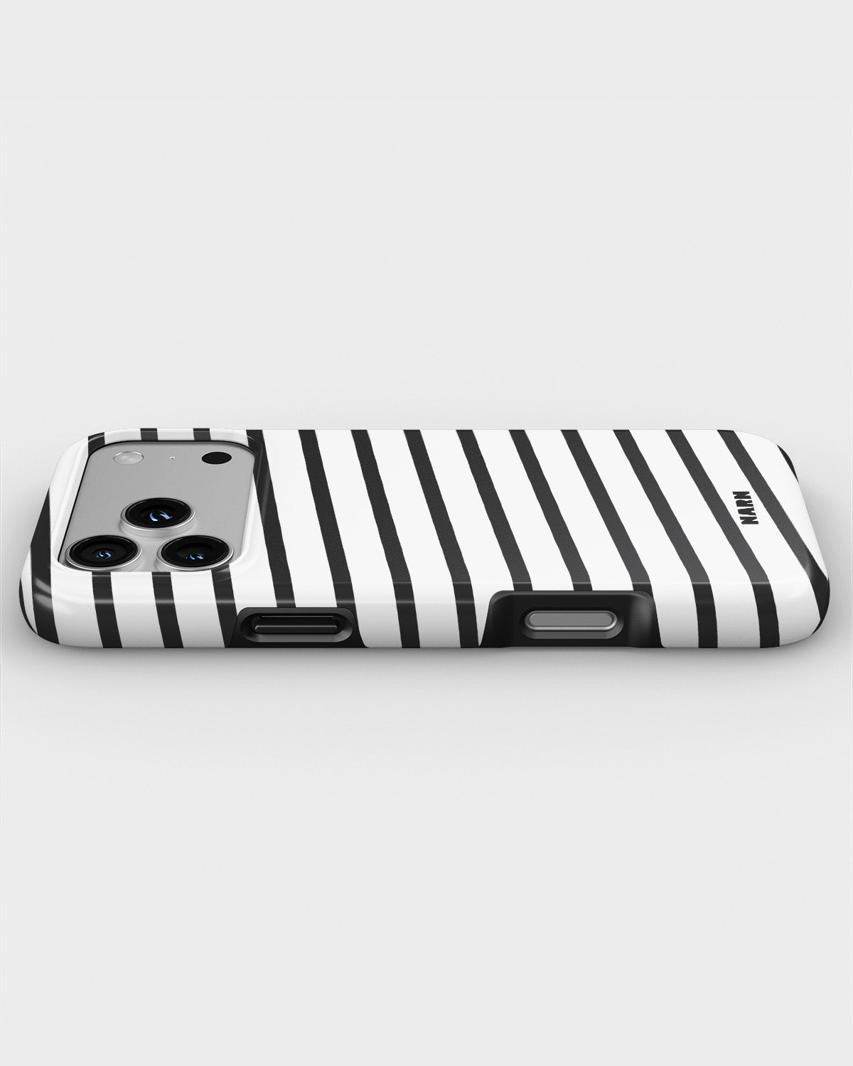iPhone 17 Pro Tough Case – Black Stripes - View 3
