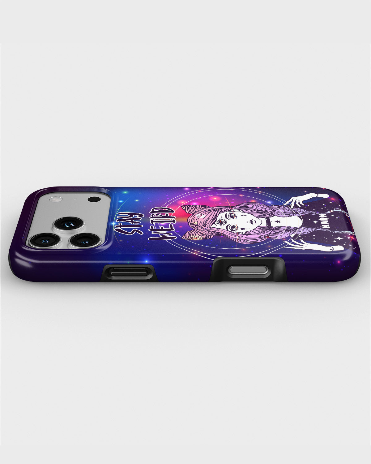iPhone 17 Pro Tough Case – Galactic Weird - View 3