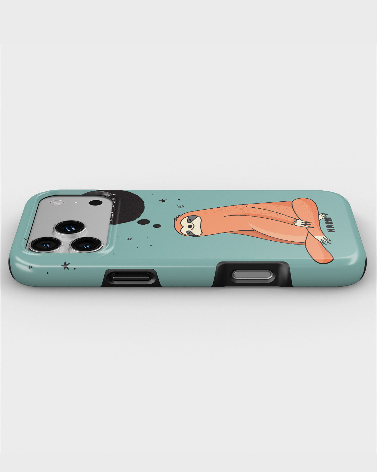 iPhone 17 Pro Tough Case – Slow Down Sloth - View 3