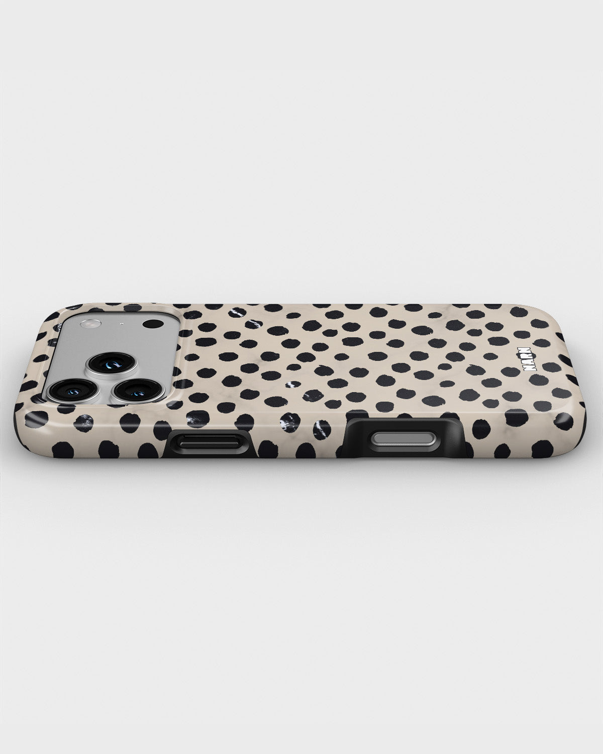 iPhone 17 Pro Tough Case – Marble Dots - View 3