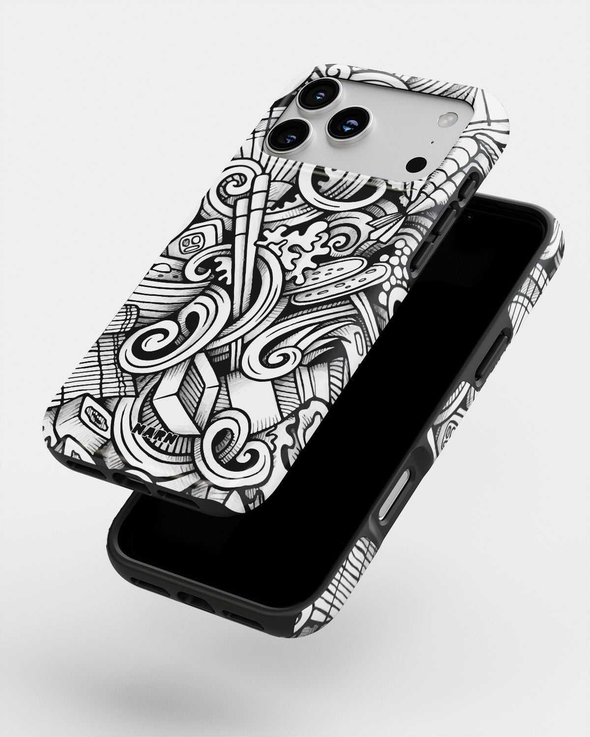 iPhone 17 Pro Tough Case – Japanese Pattern - View 4