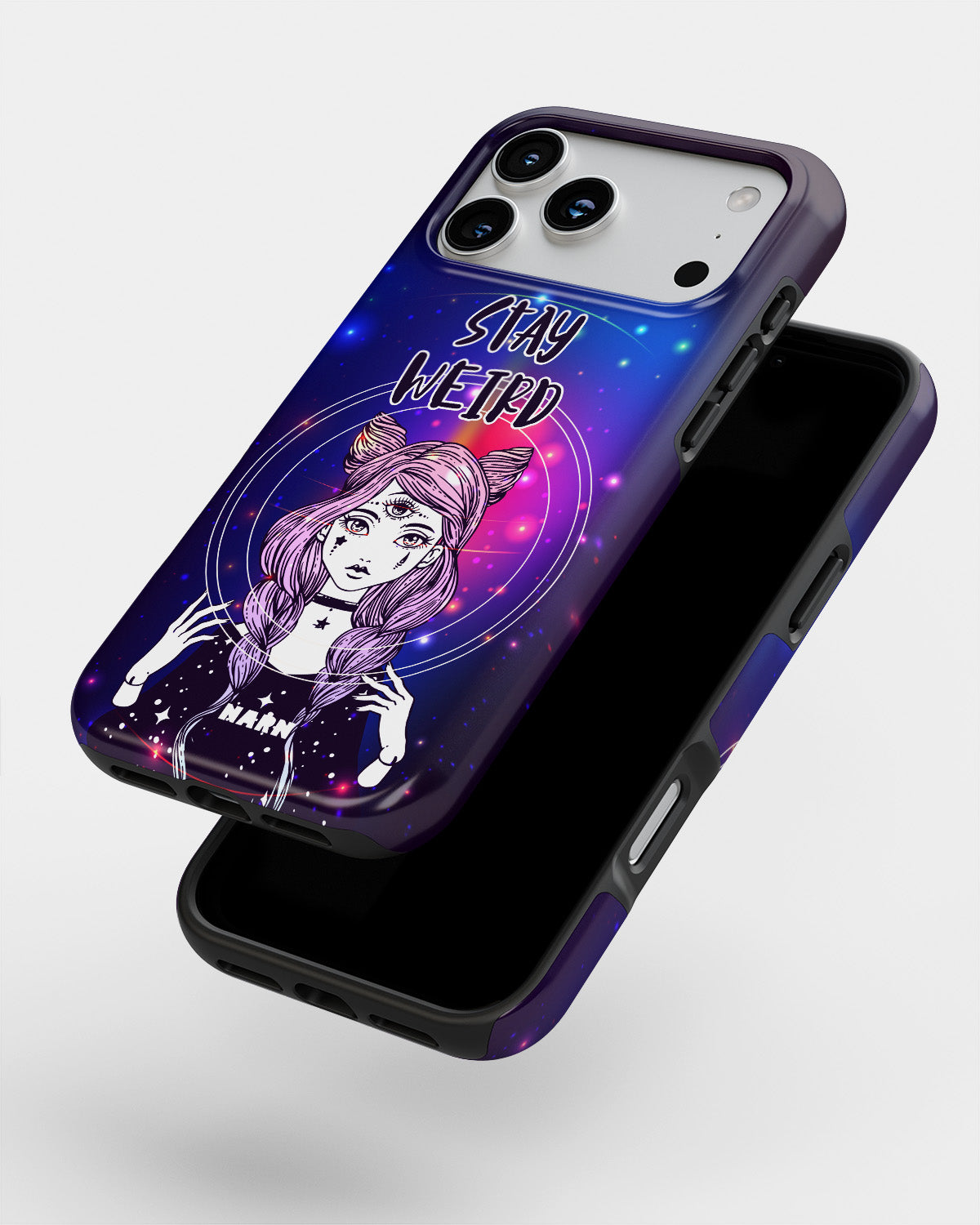 iPhone 17 Pro Tough Case – Galactic Weird - View 4